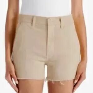 MOTHER Shaker Prep Short Short Fray - Esa Sesame Size 29